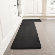 microfiber non-slip kitchen floor mats with sponge